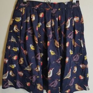 Novelty print skirt